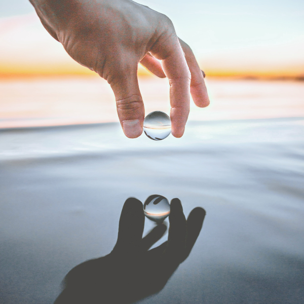 Der Moment vor der Reaktion