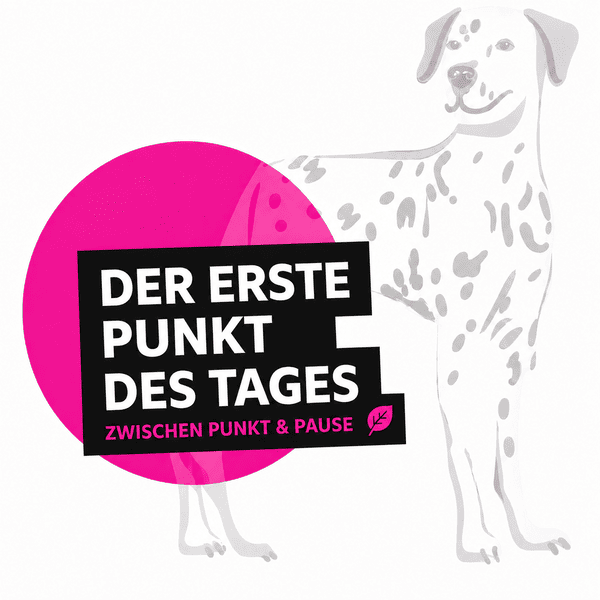 Der erste Punkt des Tages.